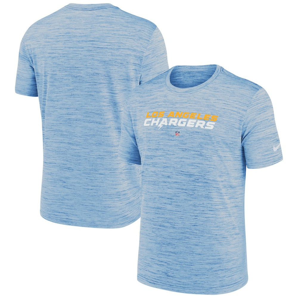 Los Angeles Chargers Velocity Performance T-Shirt - Powder Blue sale
