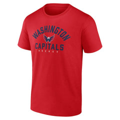 Washington Capitals Fanatics Wordmark Two-Pack T-Shirt Set - Red T-shirts