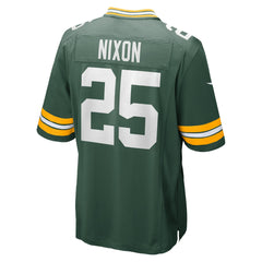 Keisean Nixon Green Bay Packers Game Player Jersey - Green sale
