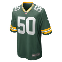 Zach Tom Green Bay Packers Game Player Jersey - Green discount