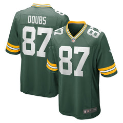 Romeo Doubs Green Bay Packers Game Player Jersey - Green for sale