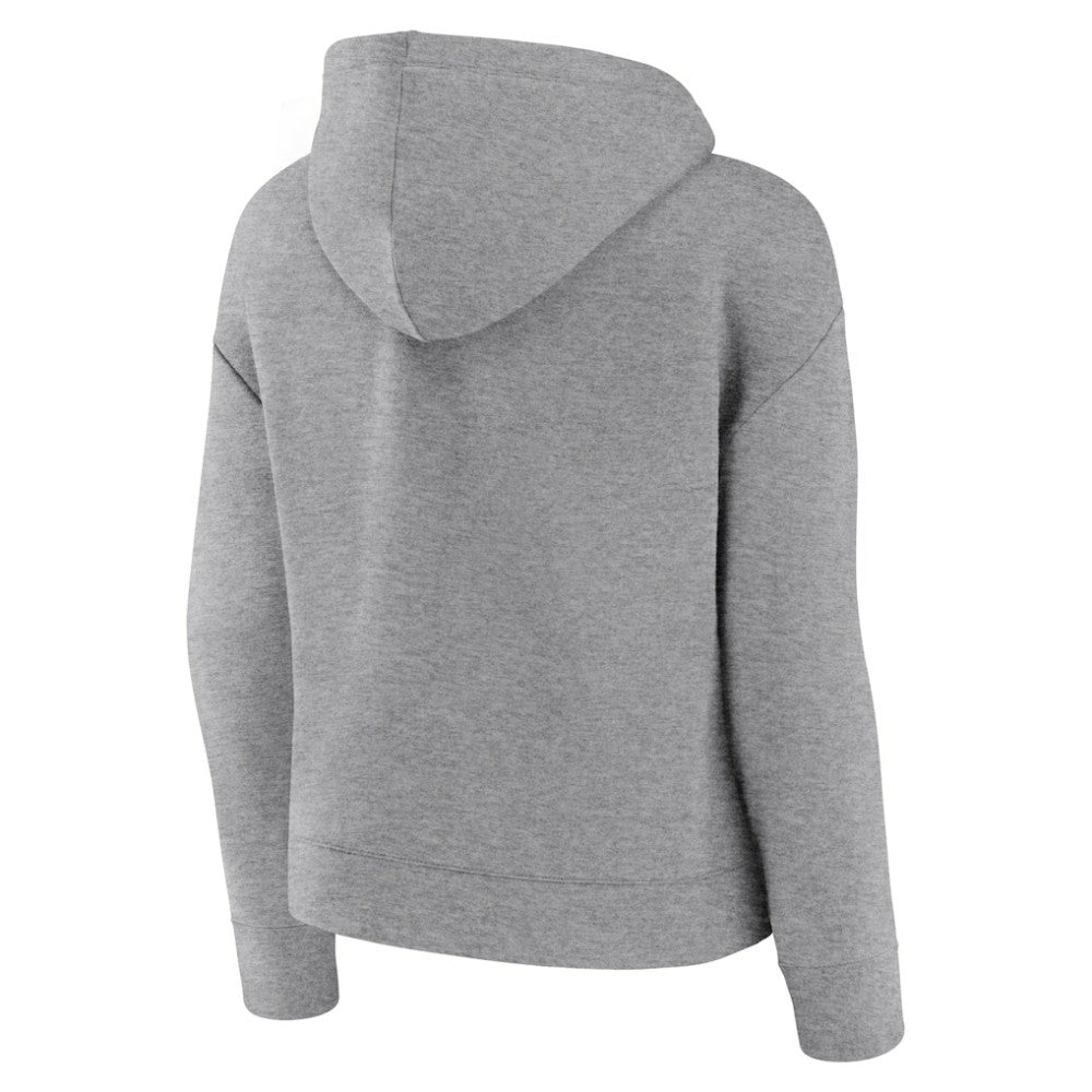 Washington Capitals Fanatics Women's Script Favorite Pullover Hoodie - Heather Gray Hoodies