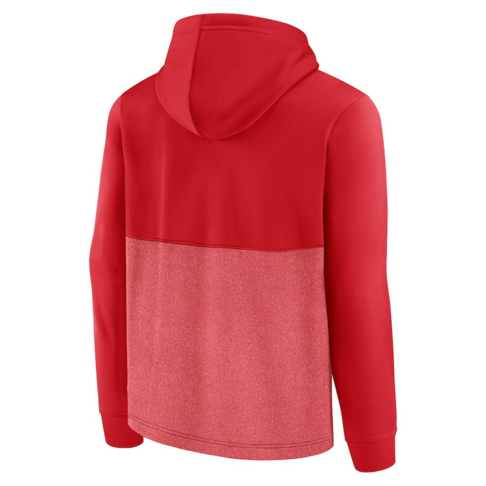 Washington Capitals Fanatics Successful Tri-Blend Pullover Hoodie - Red Hoodies