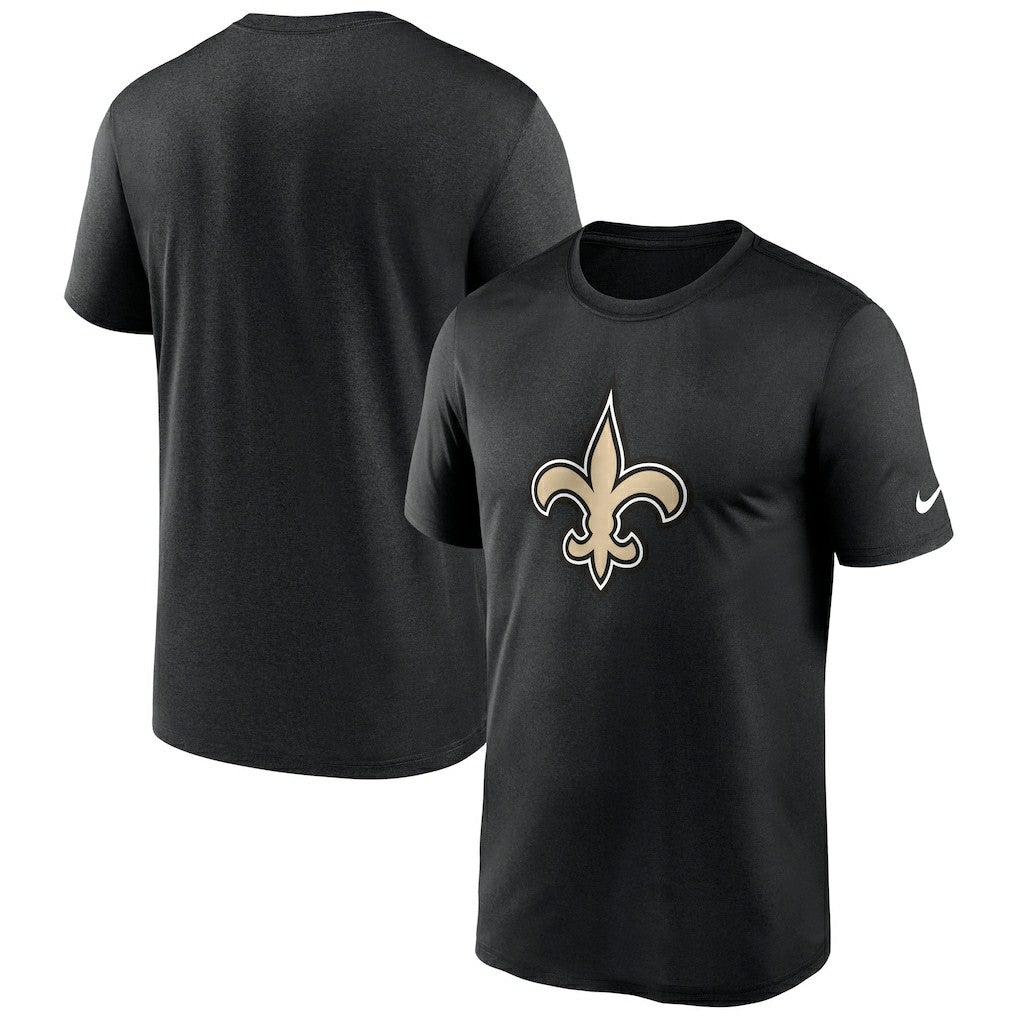 New Orleans Saints Primetime Legend Logo Performance T-Shirt - Black discount