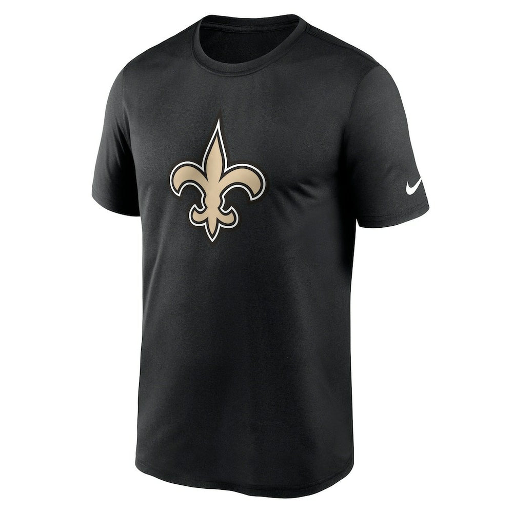 New Orleans Saints Primetime Legend Logo Performance T-Shirt - Black discount