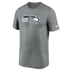 Seattle Seahawks Primetime Legend Logo Performance T-Shirt - Heather Charcoal sale