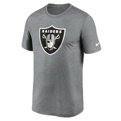 Las Vegas Raiders Primetime Legend Logo Performance T-Shirt - Heather Charcoal sale