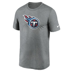 Tennessee Titans Primetime Legend Logo Performance T-Shirt - Heather Charcoal discount