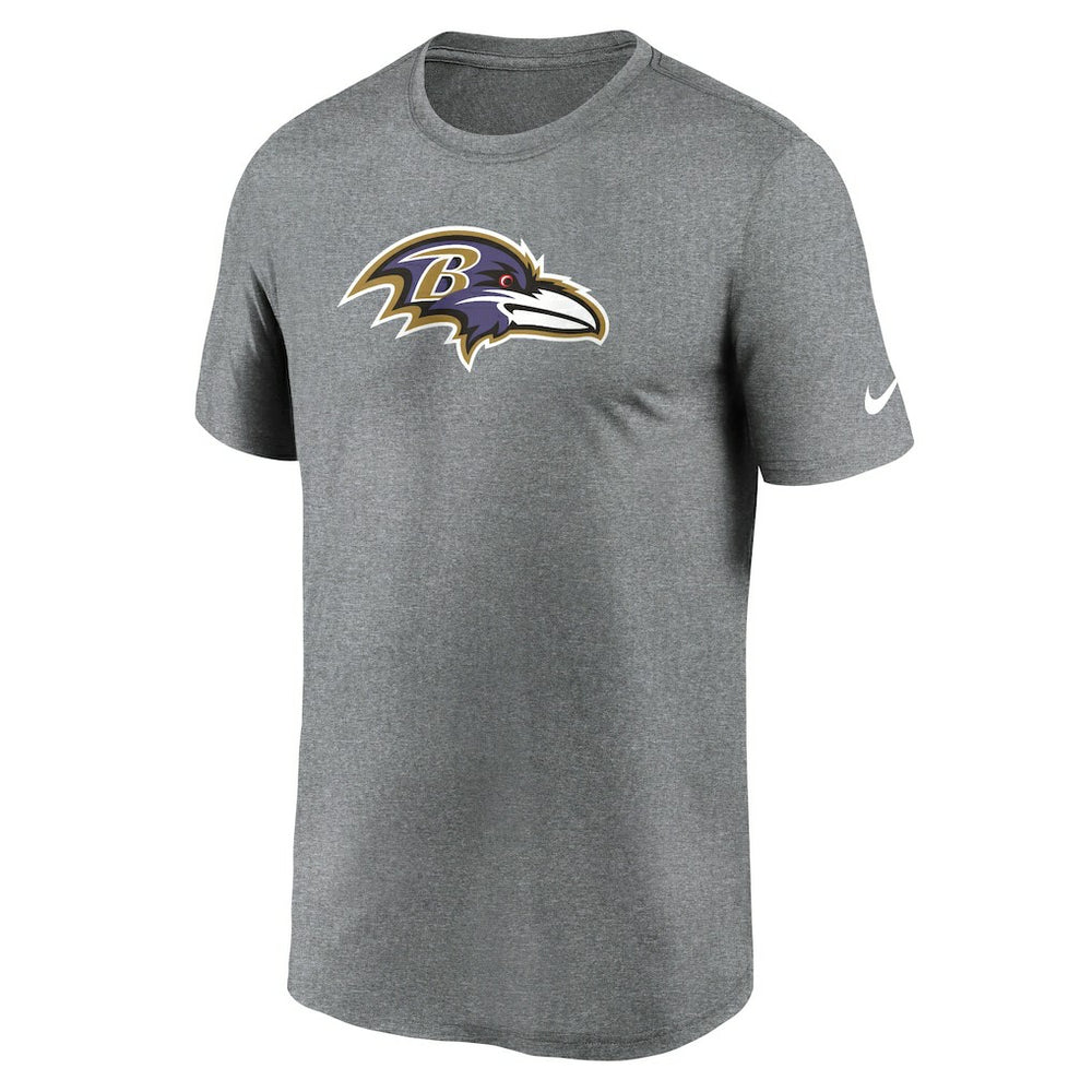 Baltimore Ravens Primetime Legend Logo Performance T-Shirt - Heather Charcoal online