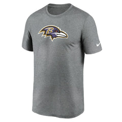 Baltimore Ravens Primetime Legend Logo Performance T-Shirt - Heather Charcoal online