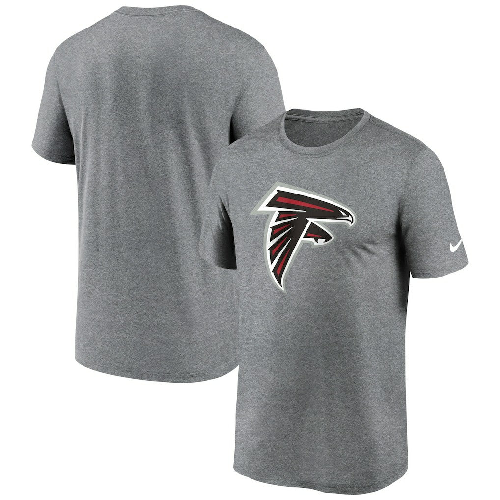 Atlanta Falcons Primetime Legend Logo Performance T-Shirt - Heather Charcoal online