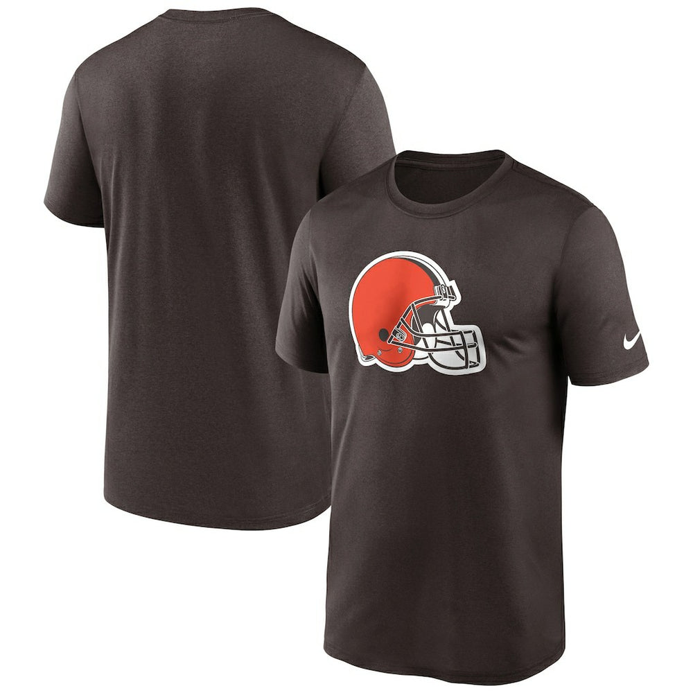 Cleveland Browns Primetime Legend Logo Performance T-Shirt - Brown on sale
