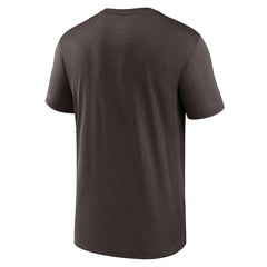 Cleveland Browns Primetime Legend Logo Performance T-Shirt - Brown on sale