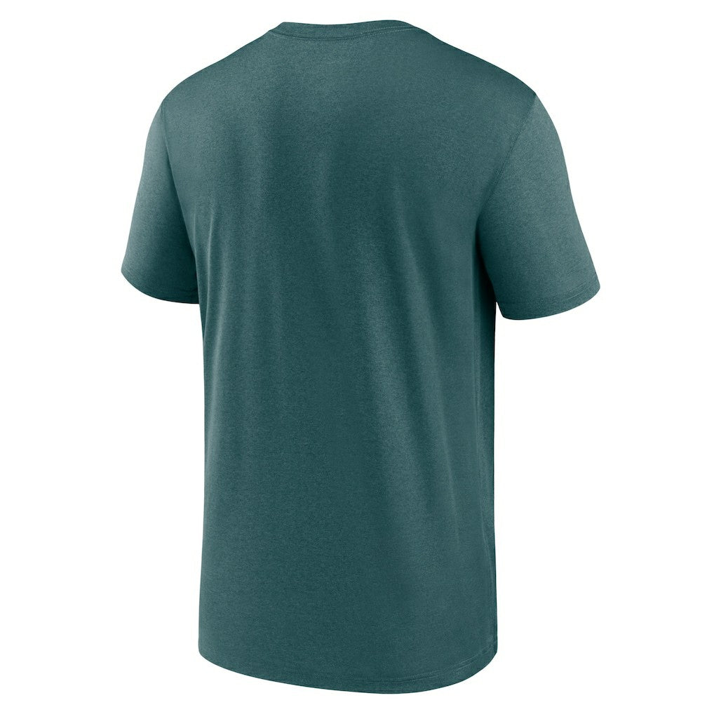 Philadelphia Eagles Primetime Legend Logo Performance T-Shirt - Midnight Green cheap