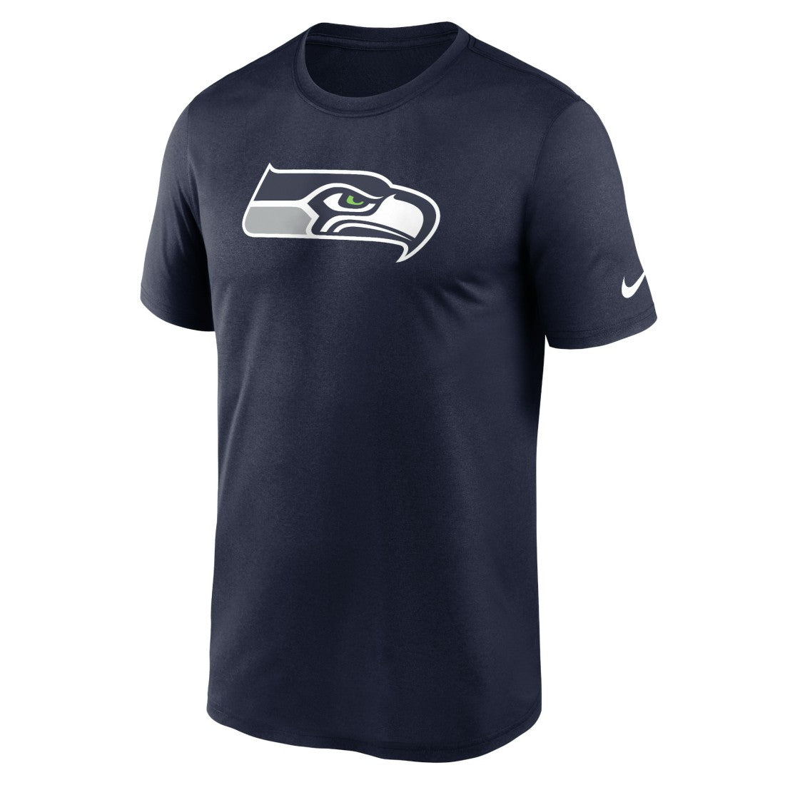 Seattle Seahawks Primetime Legend Logo Performance T-Shirt - College Navy for sale