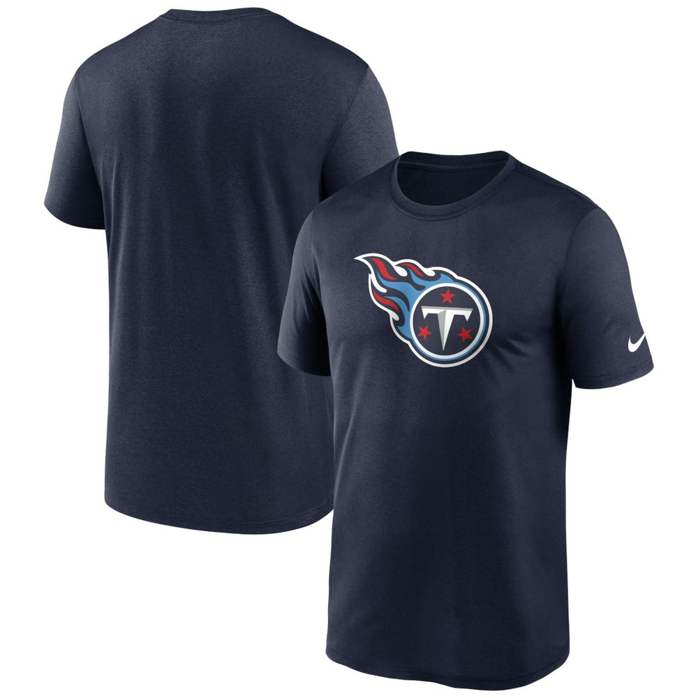 Tennessee Titans Primetime Legend Logo Performance T-Shirt - Navy on sale