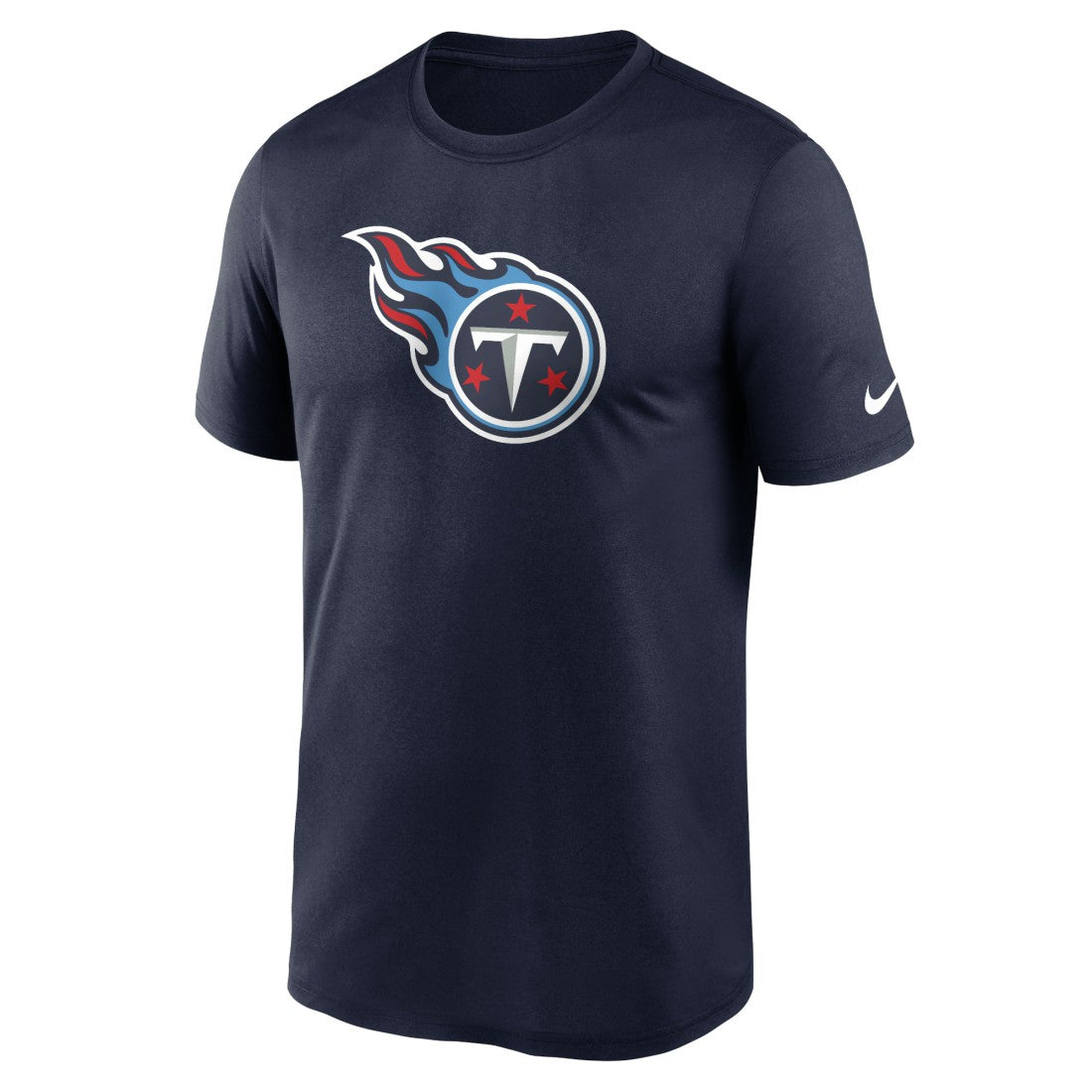 Tennessee Titans Primetime Legend Logo Performance T-Shirt - Navy on sale