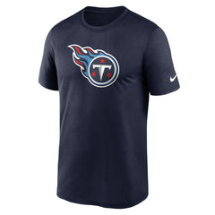 Tennessee Titans Primetime Legend Logo Performance T-Shirt - Navy on sale