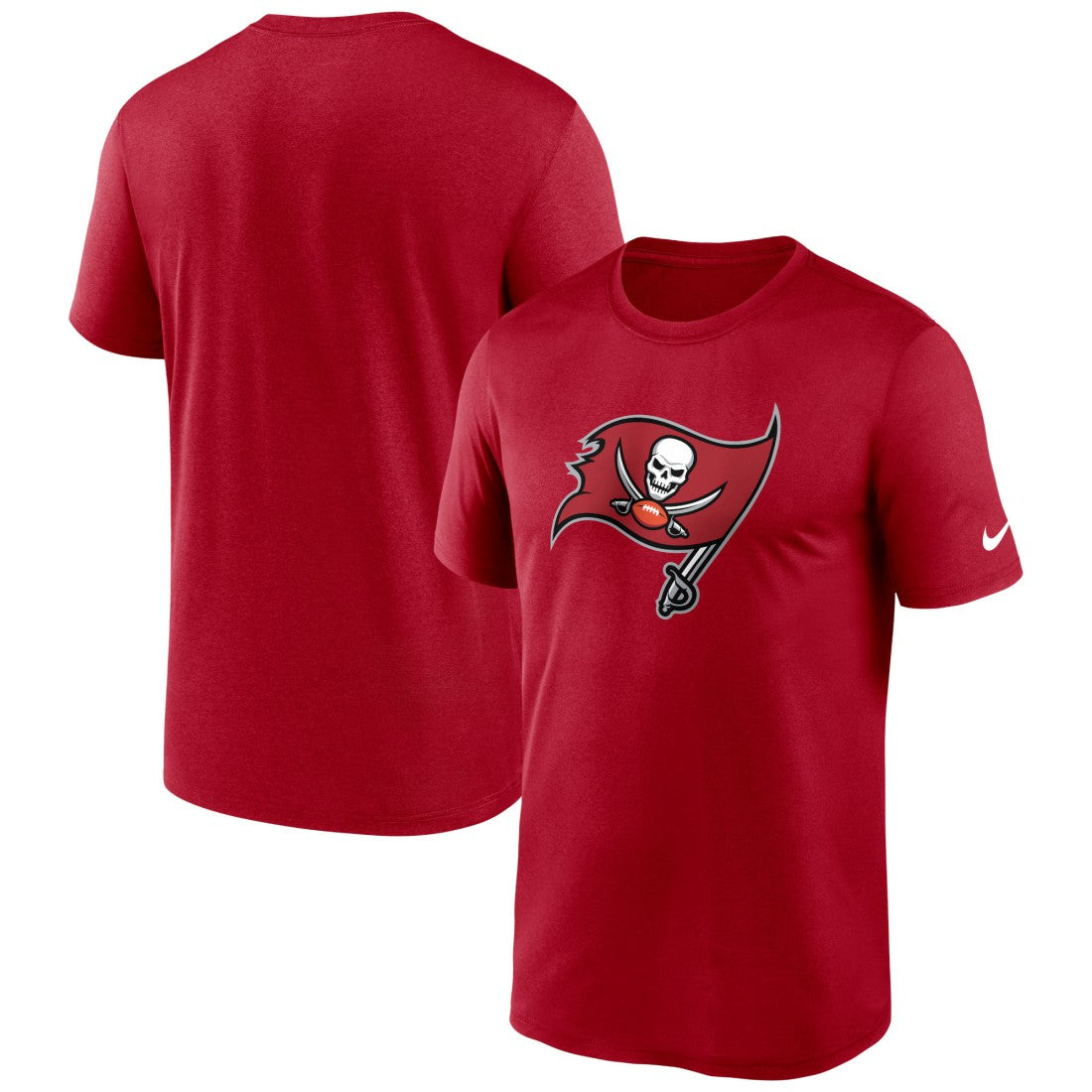 Tampa Bay Buccaneers Primetime Legend Logo Performance T-Shirt - Red outlet