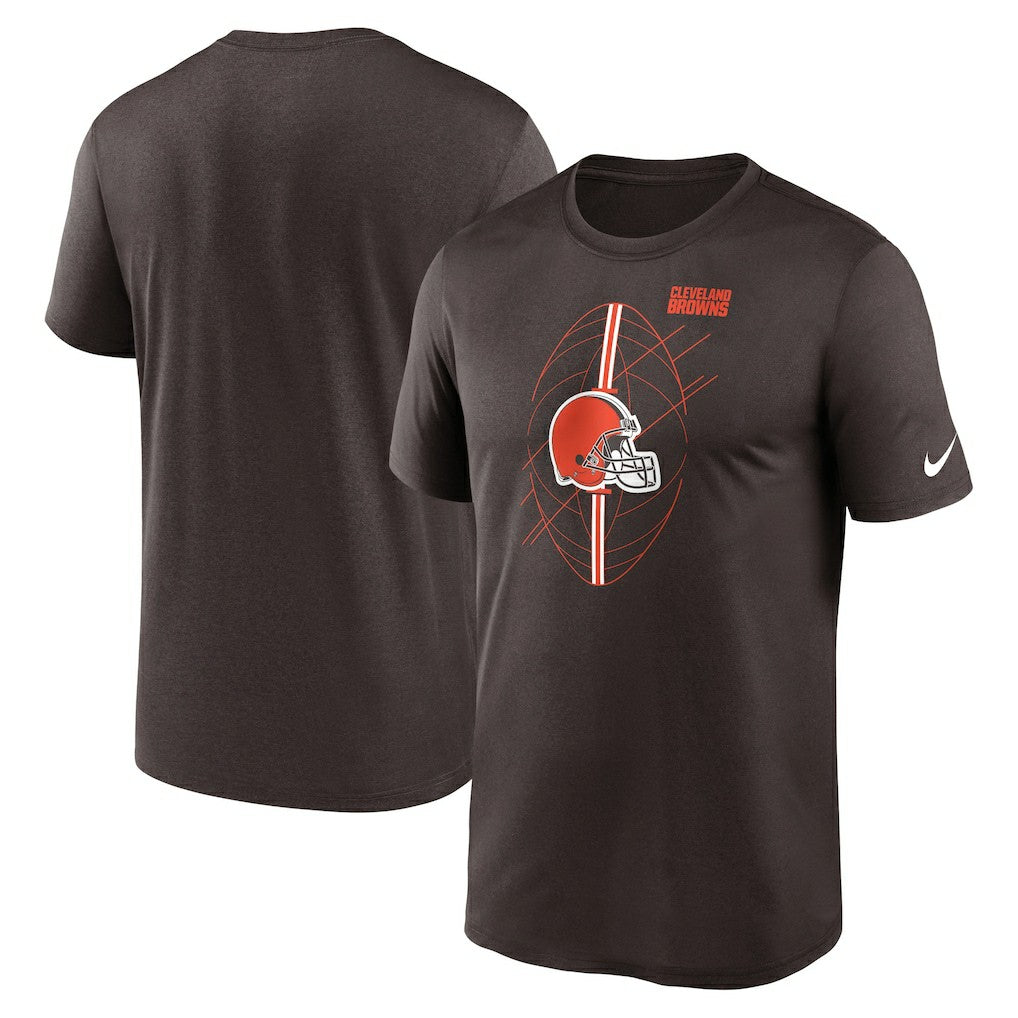 Cleveland Browns Legend Icon Performance T-Shirt - Brown outlet