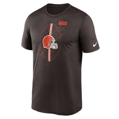 Cleveland Browns Legend Icon Performance T-Shirt - Brown outlet