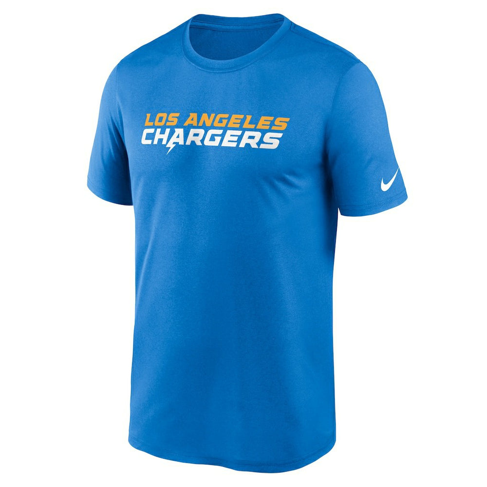 Los Angeles Chargers Legend Wordmark Performance T-Shirt - Powder Blue online