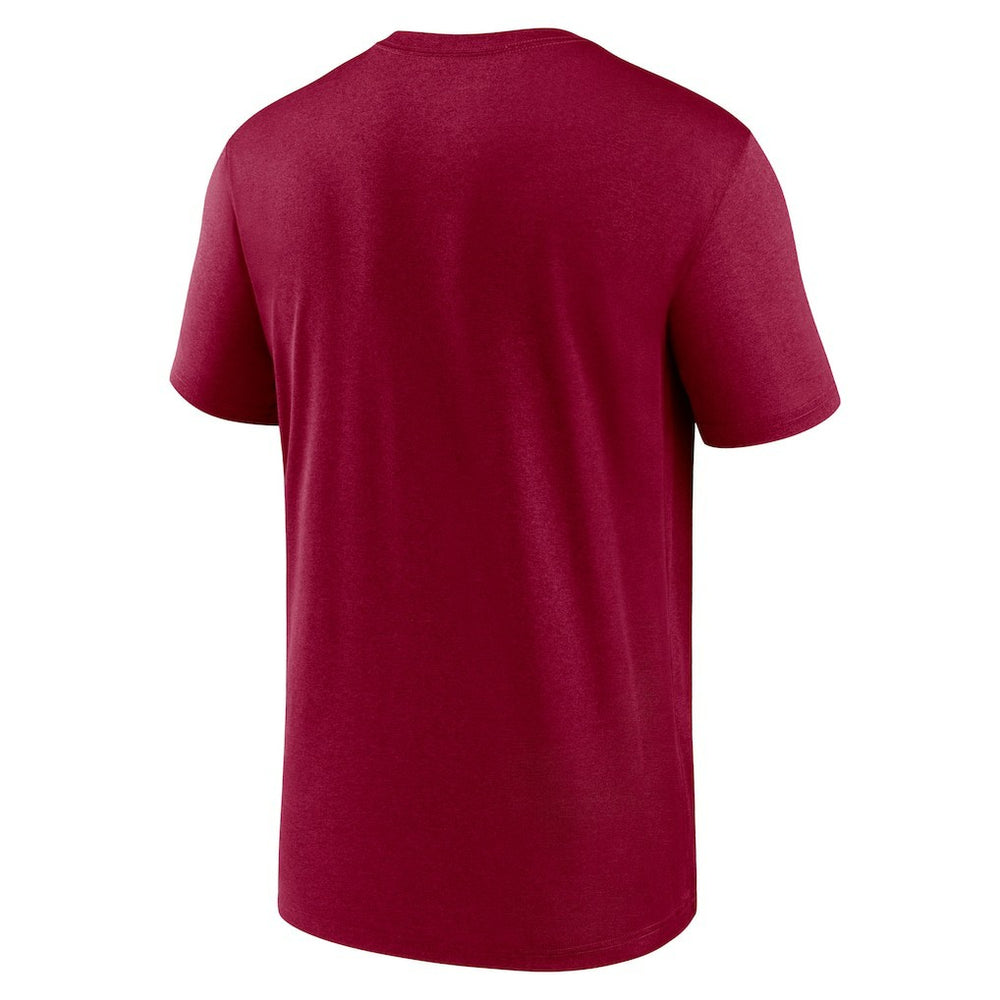 Washington Commanders Legend Wordmark Performance T-Shirt - Burgundy on sale