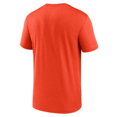 Cleveland Browns Legend Wordmark Performance T-Shirt - Orange on sale