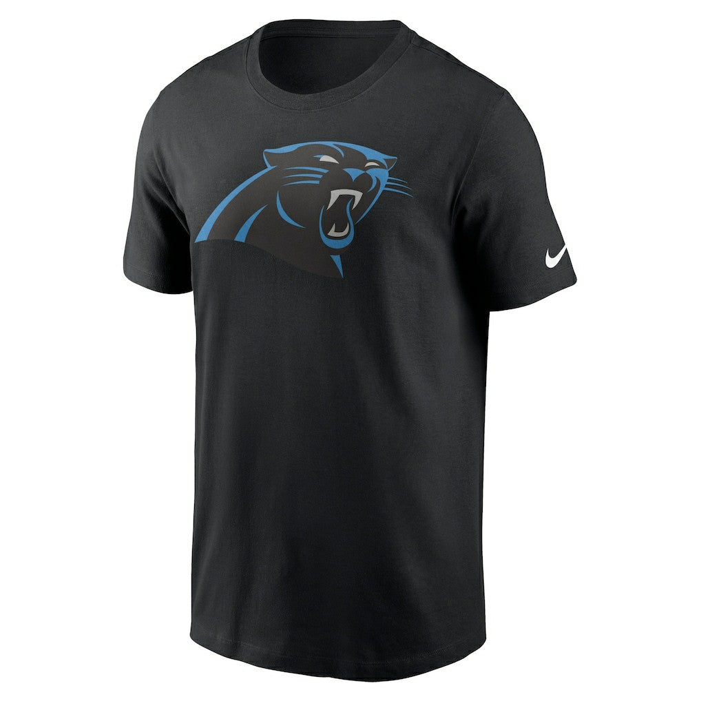Carolina Panthers Primetime Logo Essential T-Shirt - Black outlet