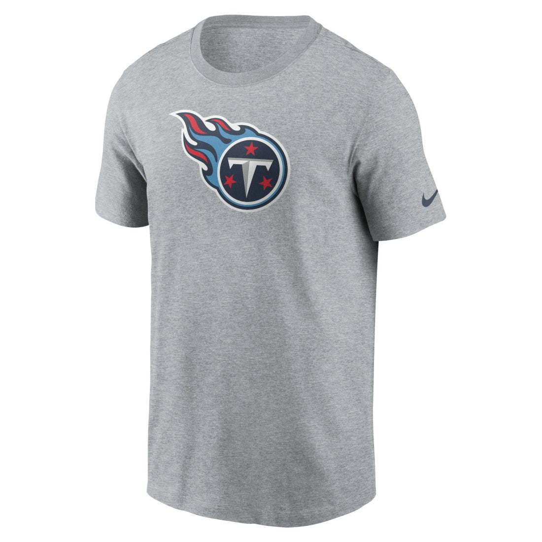 Tennessee Titans Logo Essential T-Shirt - Gray sale