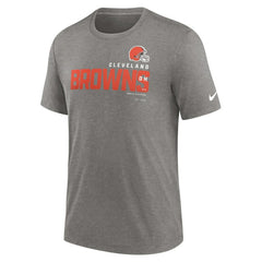 Cleveland Browns Team Tri-Blend T-Shirt - Heather Charcoal discount
