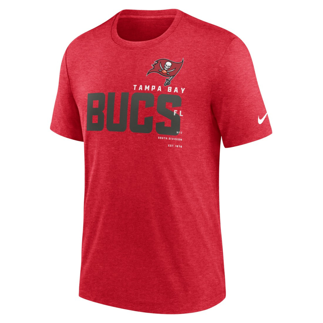 Tampa Bay Buccaneers Team Tri-Blend T-Shirt - Heather Red sale
