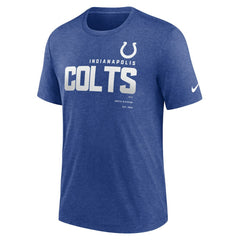 Indianapolis Colts Team Tri-Blend T-Shirt - Heather Royal for sale