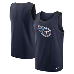 Tennessee Titans Tri-Blend Tank Top - Navy for sale