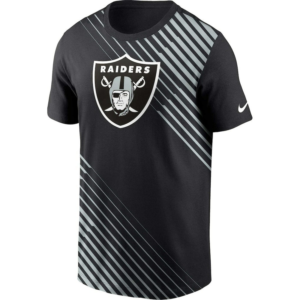 Las Vegas Raiders Yard Line Fashion Asbury T-Shirt - Black outlet