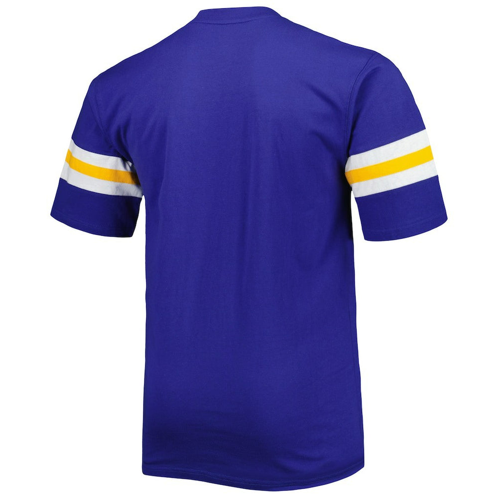Los Angeles Rams Big & Tall Arm Stripe T-Shirt - Royal cheap