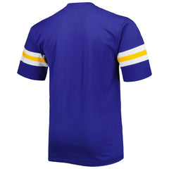 Los Angeles Rams Big & Tall Arm Stripe T-Shirt - Royal cheap