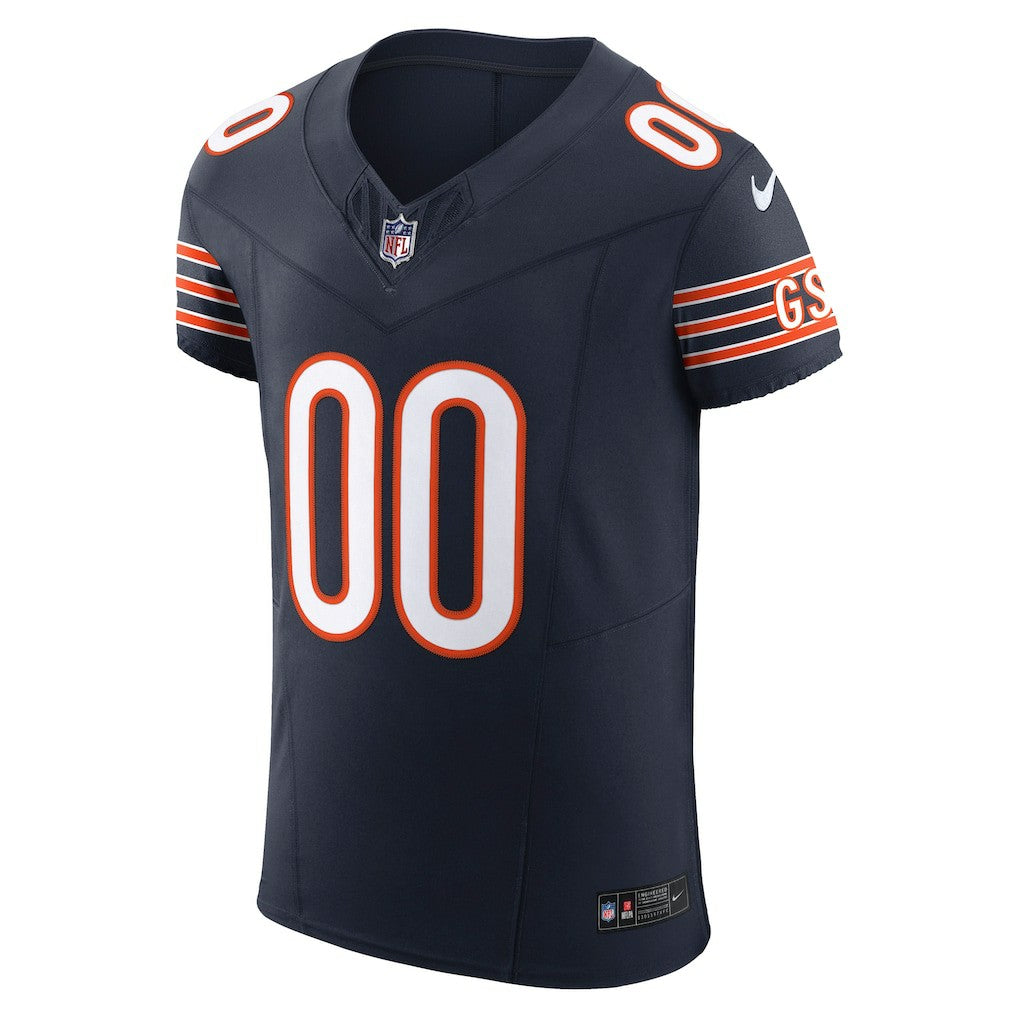 Chicago Bears Vapor F.U.S.E. Elite Custom Jersey - Navy sale