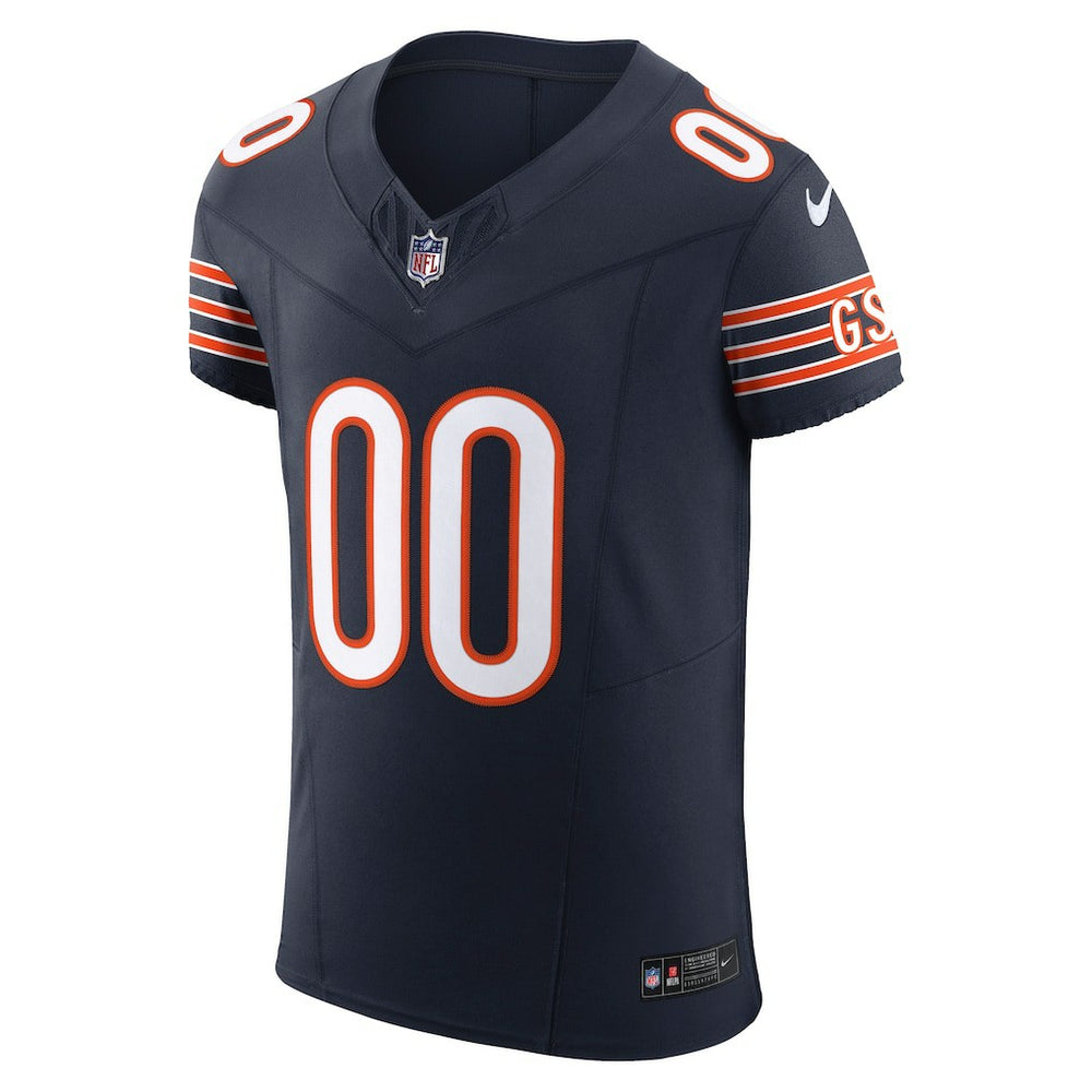 Chicago Bears Vapor F.U.S.E. Elite Custom Jersey - Navy sale