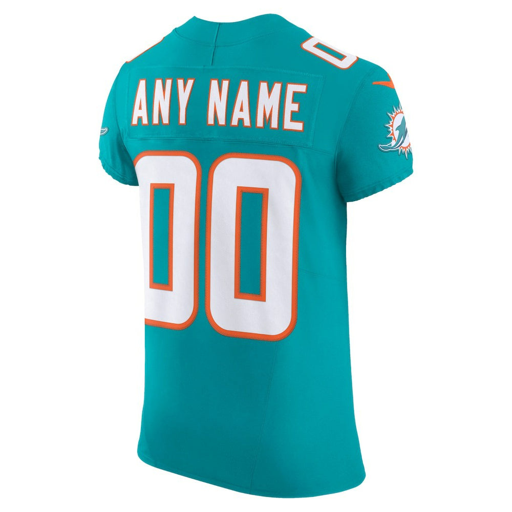 Miami Dolphins Vapor F.U.S.E. Elite Custom Jersey - Aqua cheap