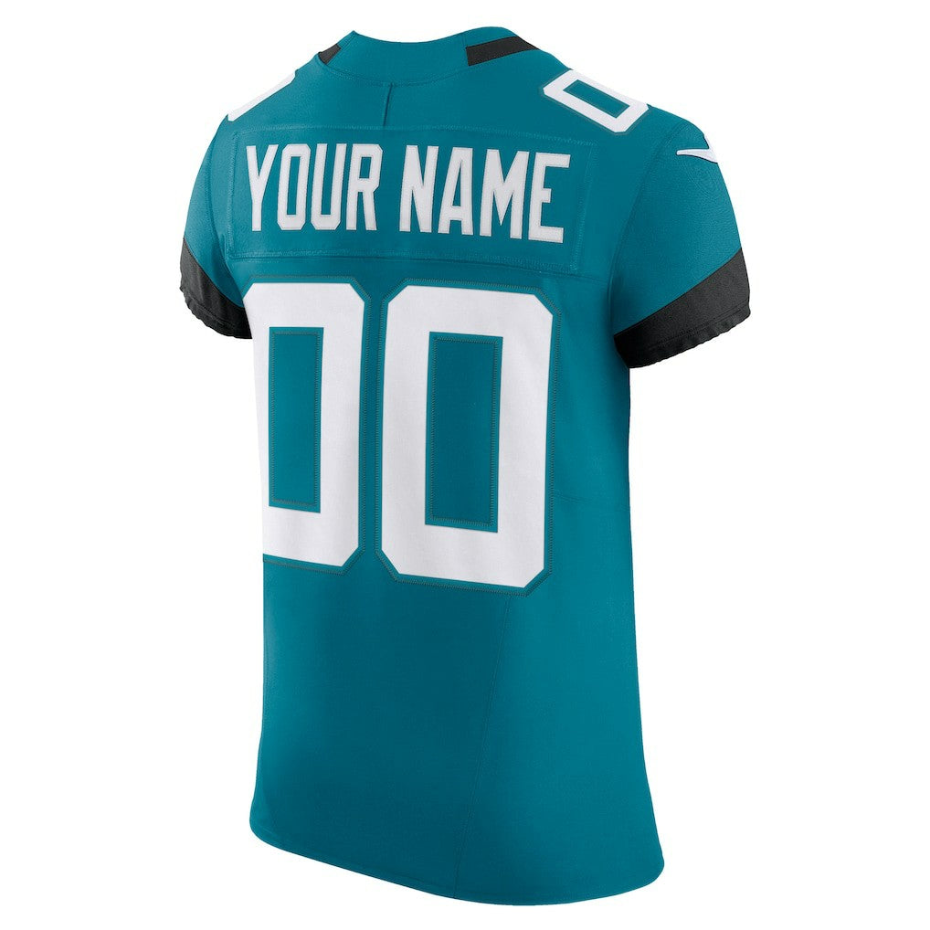 Jacksonville Jaguars Vapor F.U.S.E. Elite Custom Jersey - Teal sale