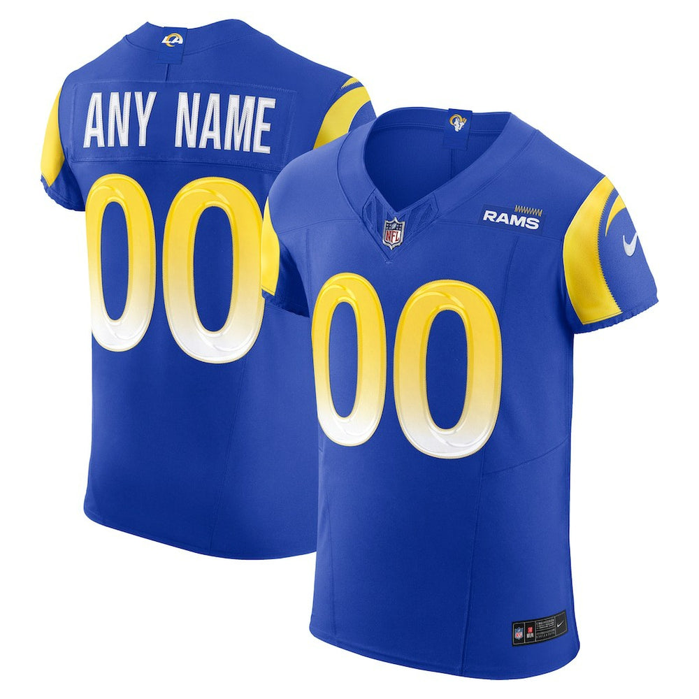 Los Angeles Rams Vapor F.U.S.E. Elite Custom Jersey - Royal on sale