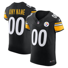 Pittsburgh Steelers Vapor F.U.S.E. Elite Custom Jersey - Black sale