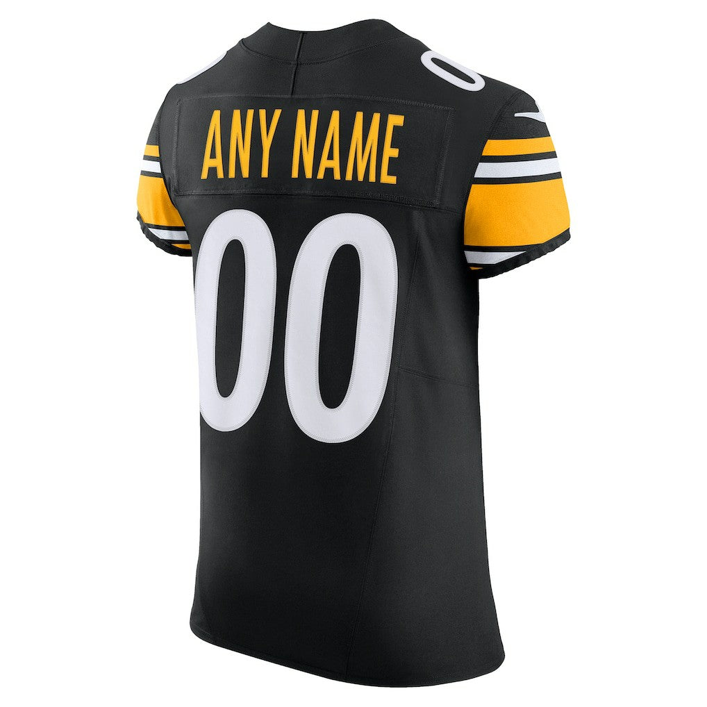 Pittsburgh Steelers Vapor F.U.S.E. Elite Custom Jersey - Black sale