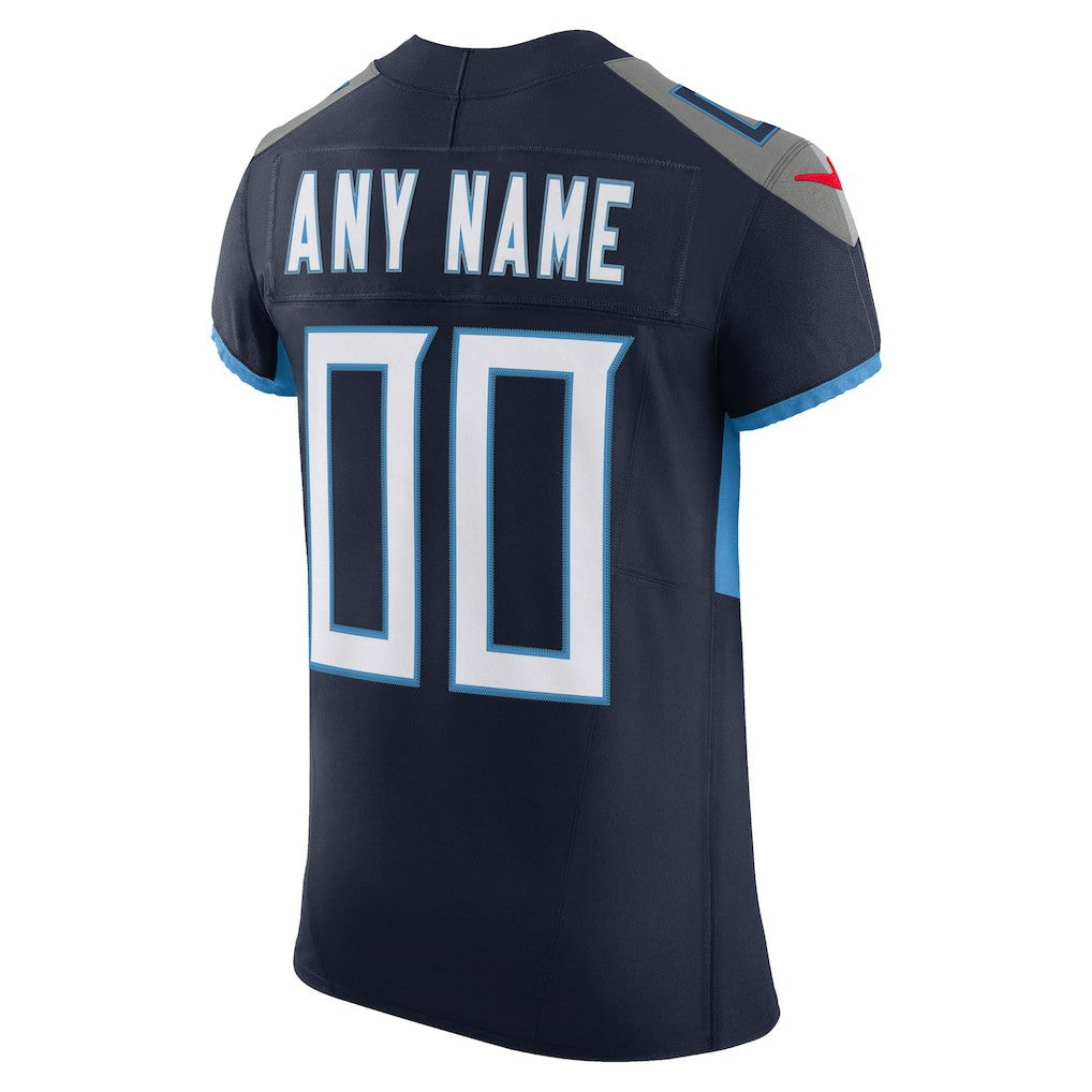 Tennessee Titans Vapor F.U.S.E. Elite Custom Jersey - Navy sale