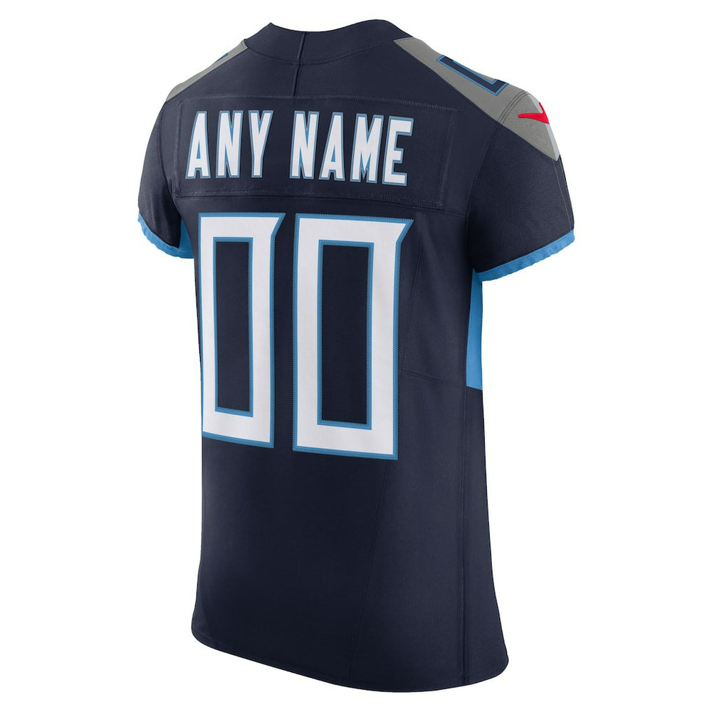 Tennessee Titans Vapor F.U.S.E. Elite Custom Jersey - Navy sale