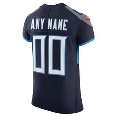 Tennessee Titans Vapor F.U.S.E. Elite Custom Jersey - Navy sale