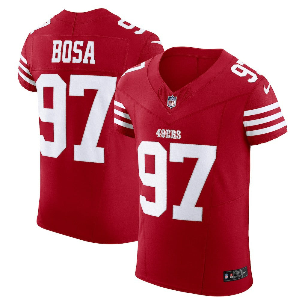 Nick Bosa San Francisco 49ers Vapor F.U.S.E. Elite Jersey - Scarlet sale
