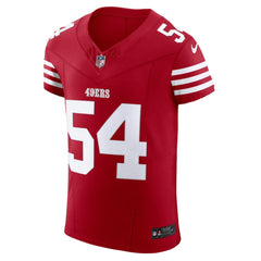 Fred Warner San Francisco 49ers Vapor F.U.S.E. Elite Jersey - Scarlet for sale