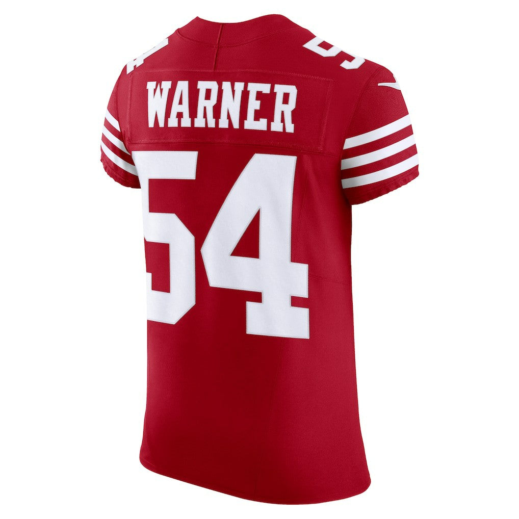 Fred Warner San Francisco 49ers Vapor F.U.S.E. Elite Jersey - Scarlet for sale